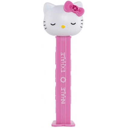 Pez Dispenser with Candy - Hello Kitty Inhale Exhale