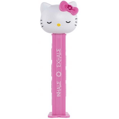 Toys N Tuck:Pez Dispenser with Candy - Hello Kitty Inhale Exhale,Hello Kitty