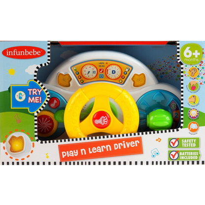 Toys N Tuck:Infunbebe Baby Play 'N' Learn Driver,Infunbebe