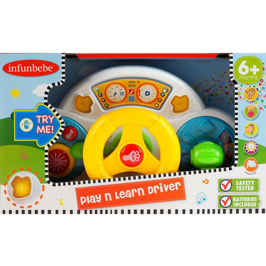 Toys N Tuck:Infunbebe Baby Play 'N' Learn Driver,Infunbebe