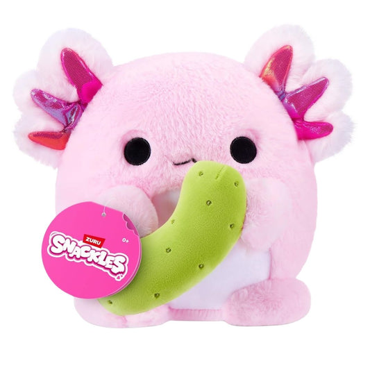 Zuru Snackles Abbie the Axolotl with Pickle