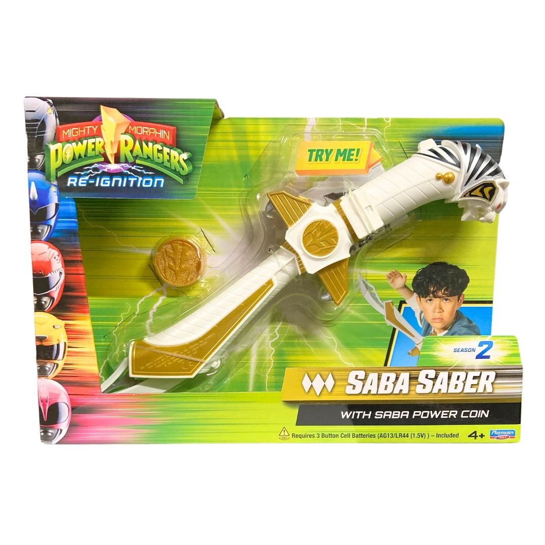 Mighty Morphin Power Rangers Re-Ignition Saba Saber with Saba Power Coin