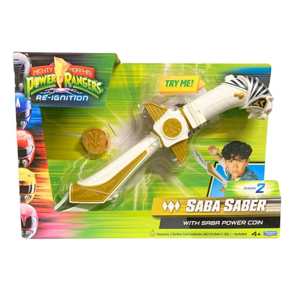 Mighty Morphin Power Rangers Re-Ignition Saba Saber with Saba Power Coin