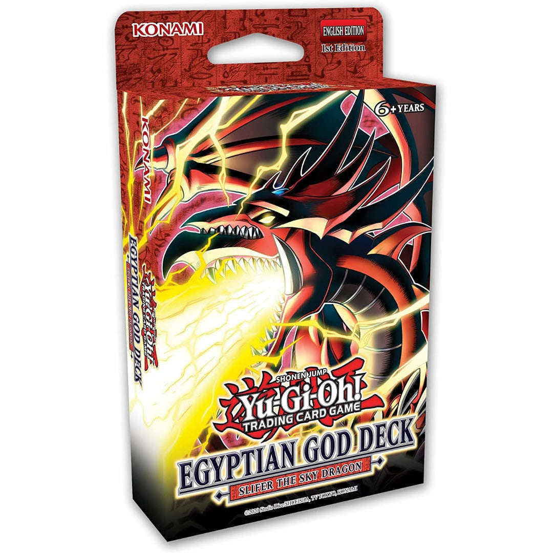 Toys N Tuck:Yu-Gi-Oh! Trading Card Game Egyptian God Deck Slifer The Sky Dragon,Yu Gi Oh