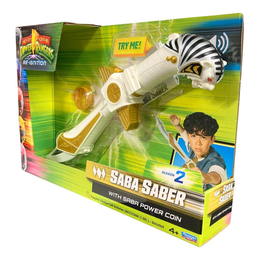 Mighty Morphin Power Rangers Re-Ignition Saba Saber with Saba Power Coin