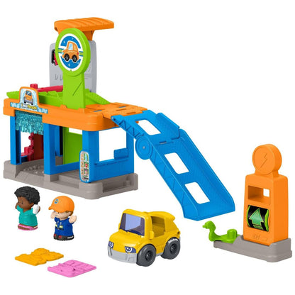 Fisher Price Little People Fillin' Fun Service Station Playset