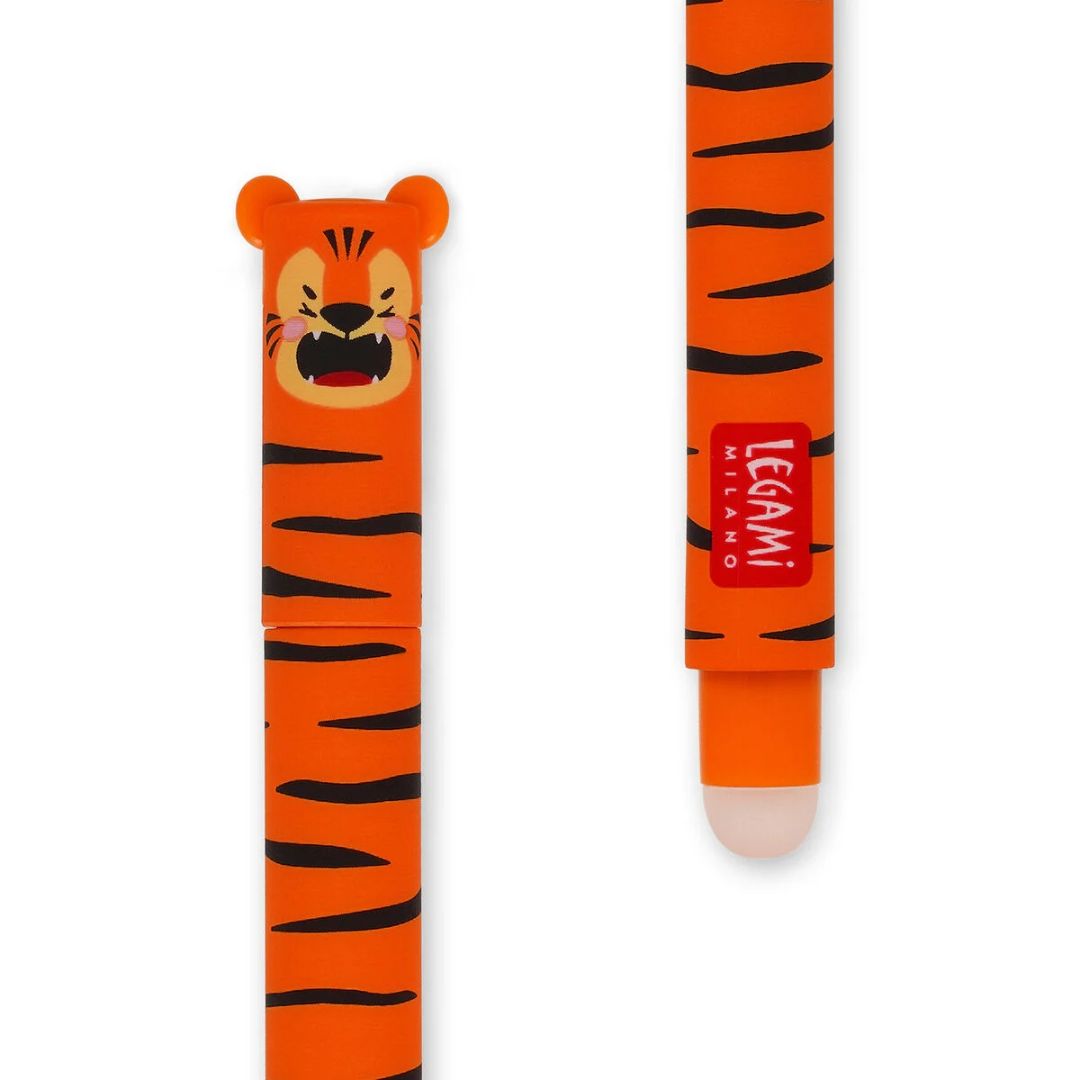 Legami Erasable Gel Pen Tiger