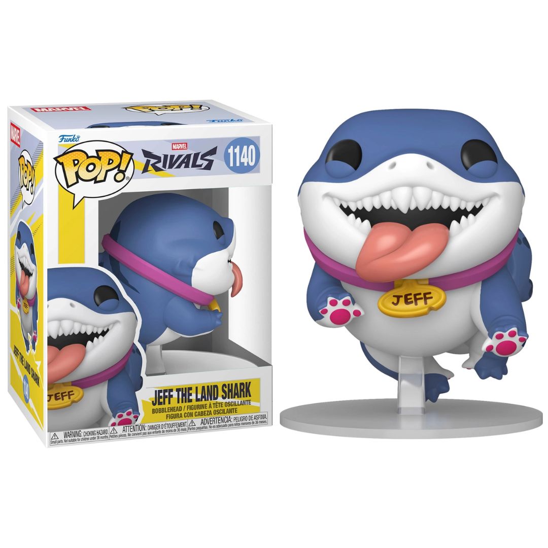 Pop! Vinyl - Marvel Rivals - Jeff The Land Shark 1140