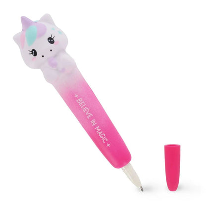 Legami Squeezies Squishy Gel Pen Unicorn