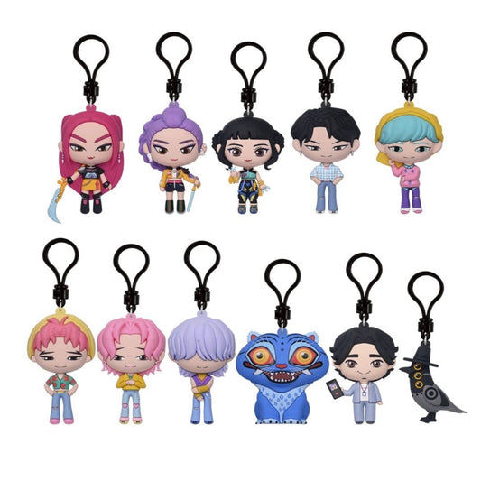 K-Pop Demon Hunters 3D Foam Bag Clip Series 1