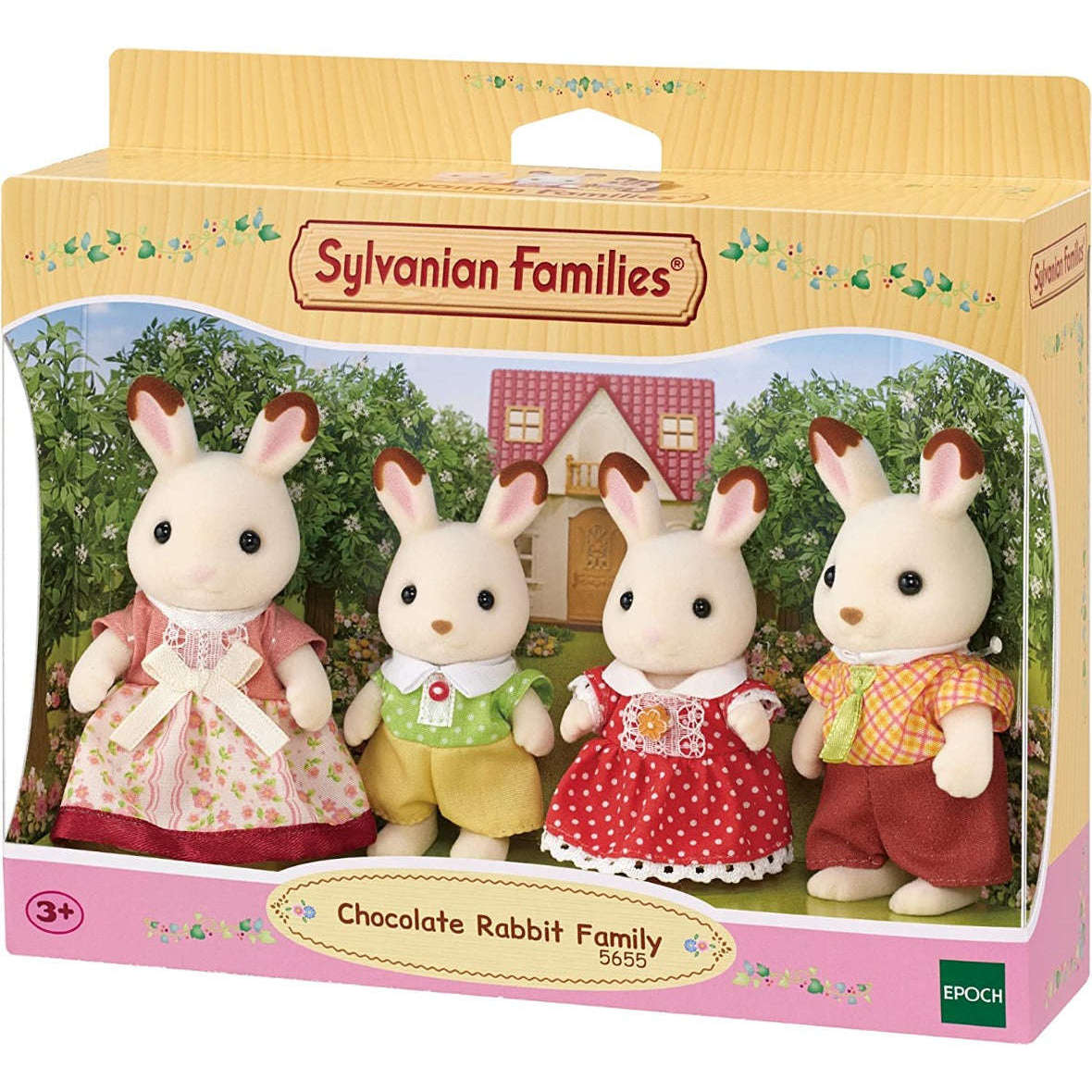 Toys N Tuck:Sylvanian Families Chocolate Rabbit Family,Sylvanian Families