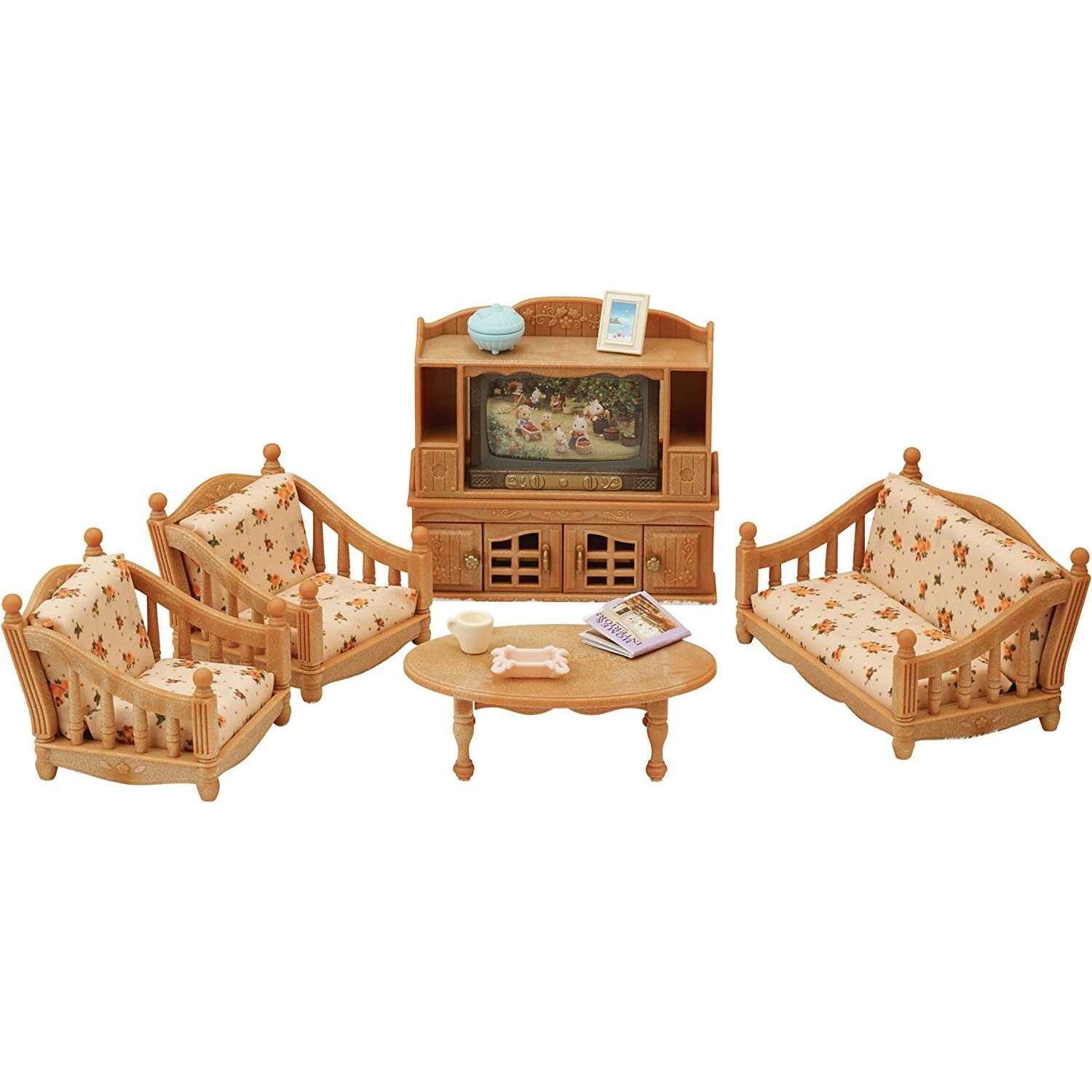 Toys N Tuck:Sylvanian Families Comfy Living Room Set,Sylvanian Families