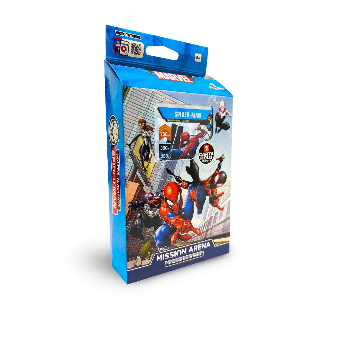 Toys N Tuck:Marvel Mission Arena Trading Card Game Spider-Man Starter Deck - Spider-Man,Marvel