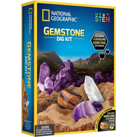 Toys N Tuck:National Geographic - Gemstone Dig Kit,National Geographic