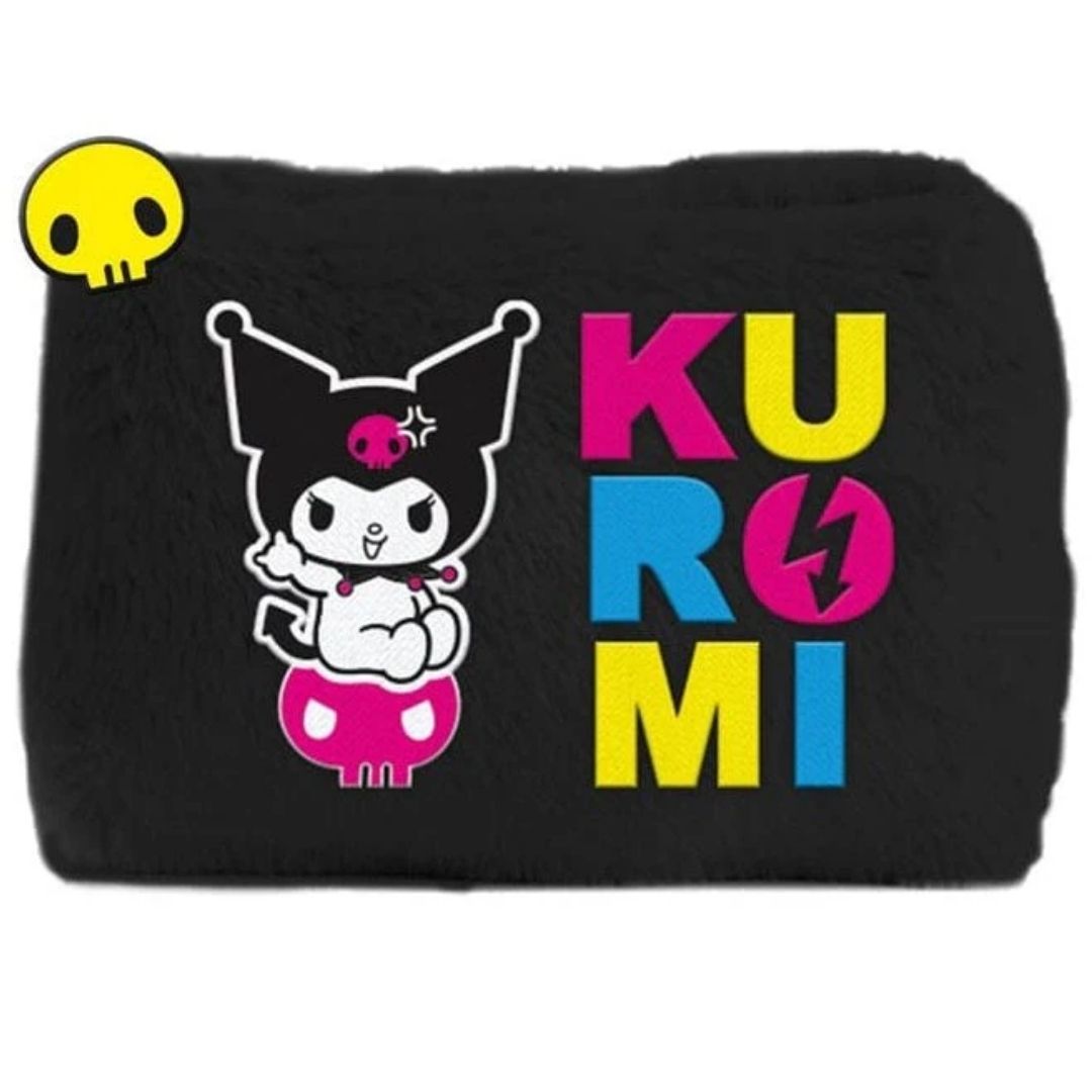 Kuromi Fuzzy Pencil Case