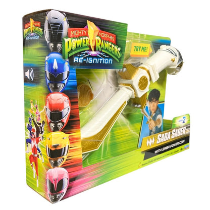 Mighty Morphin Power Rangers Re-Ignition Saba Saber with Saba Power Coin
