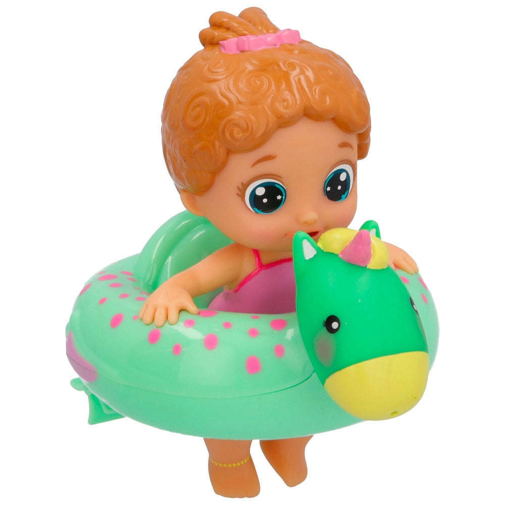 Toys N Tuck:Bloopies Floaties Kim (Green Floaty with Spots),Bloopies