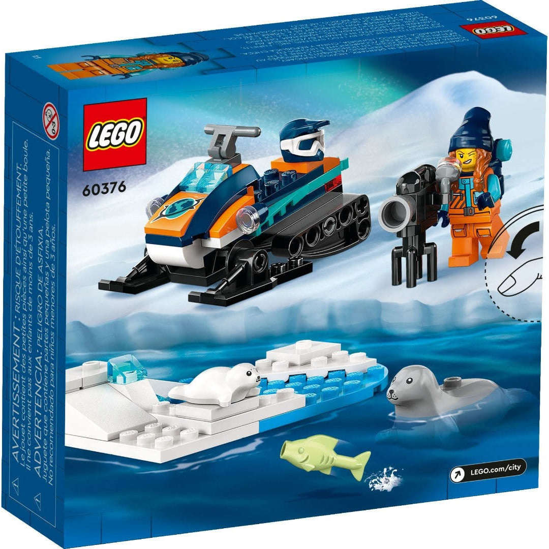 Snowmobile store lego set