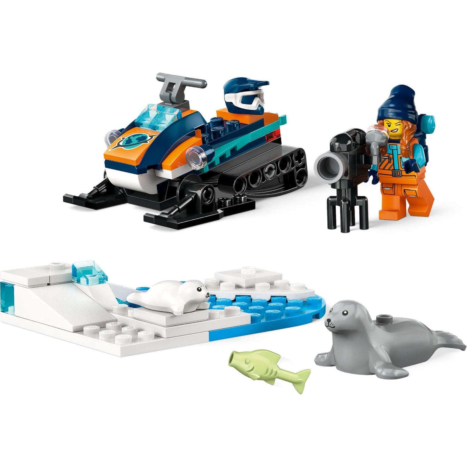 Toys N Tuck:Lego 60376 City Arctic Explorer Snowmobile,Lego City