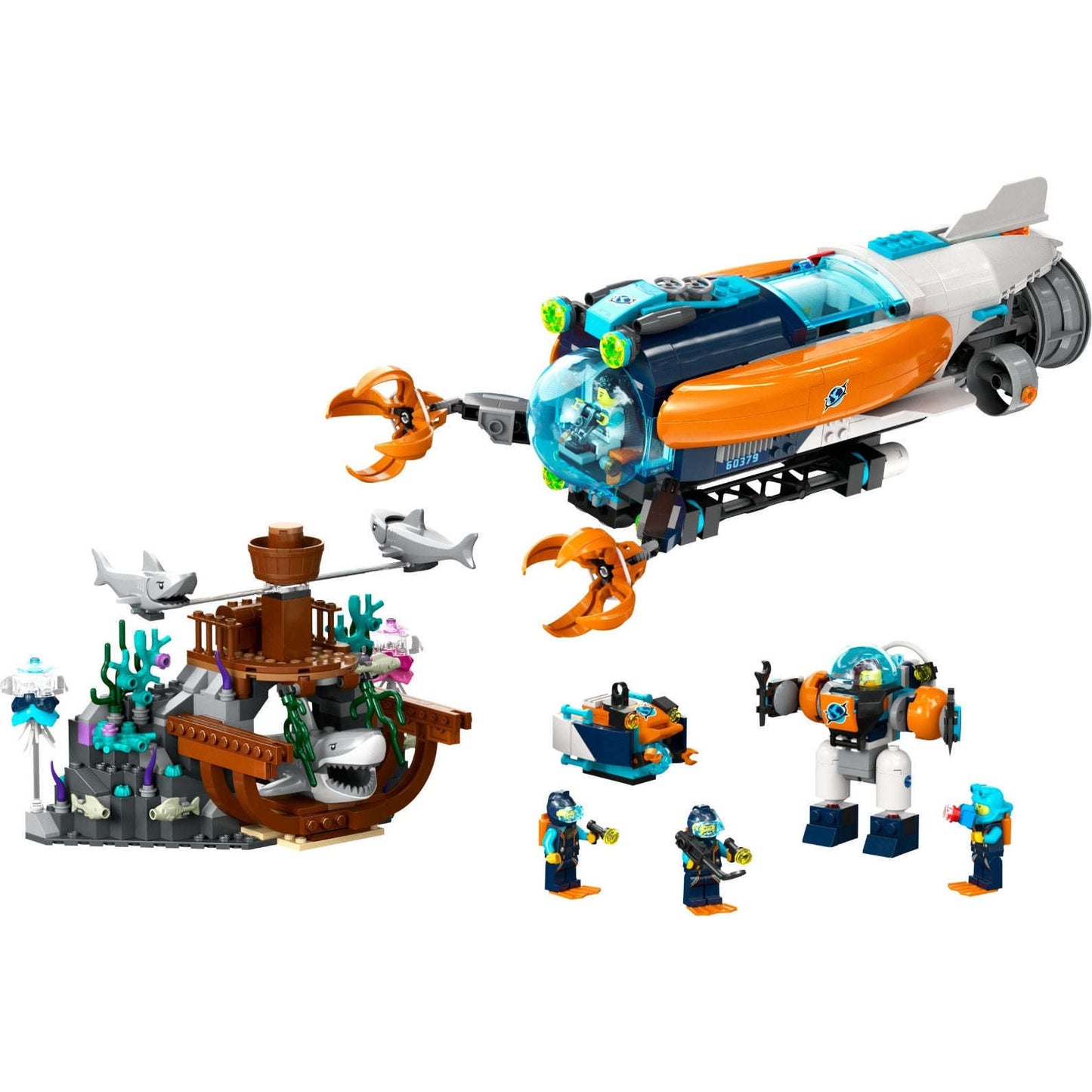 Toys N Tuck:Lego 60379 City Deep-Sea Explorer Submarine,Lego City