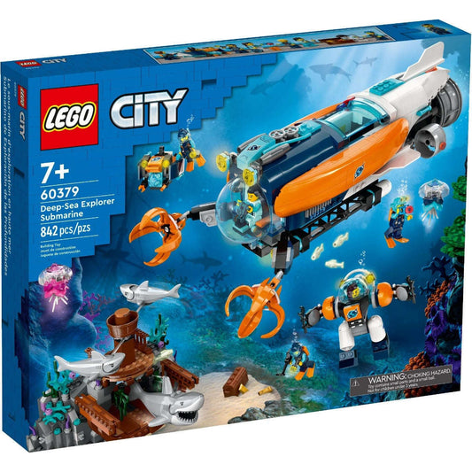 Toys N Tuck:Lego 60379 City Deep-Sea Explorer Submarine,Lego City