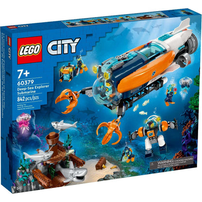 Toys N Tuck:Lego 60379 City Deep-Sea Explorer Submarine,Lego City