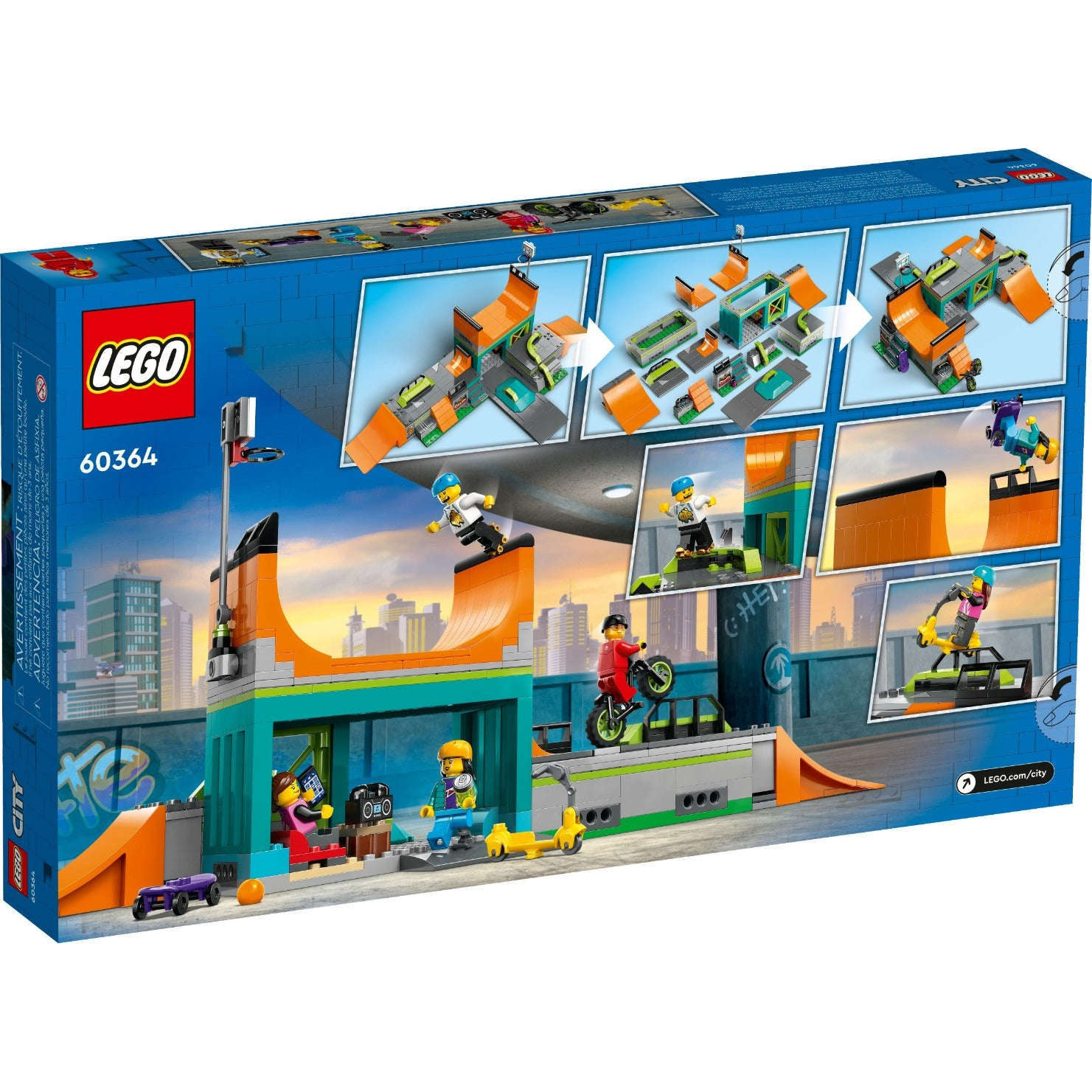 Toys N Tuck:Lego 60364 City Street Skate Park,Lego City