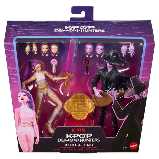 KPop Demon Hunters Rumi & Jinu 6 Inch Action Figures