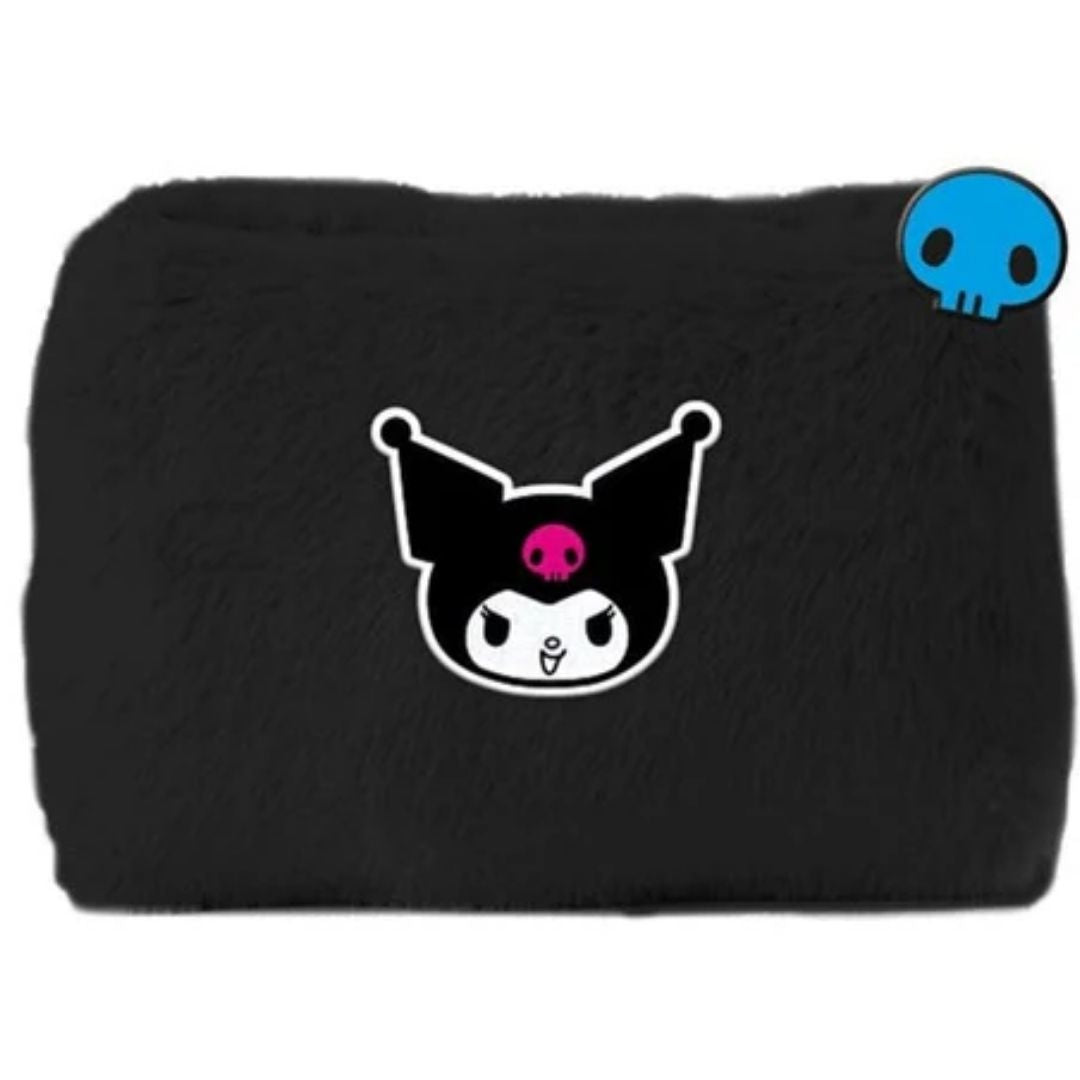 Kuromi Fuzzy Pencil Case