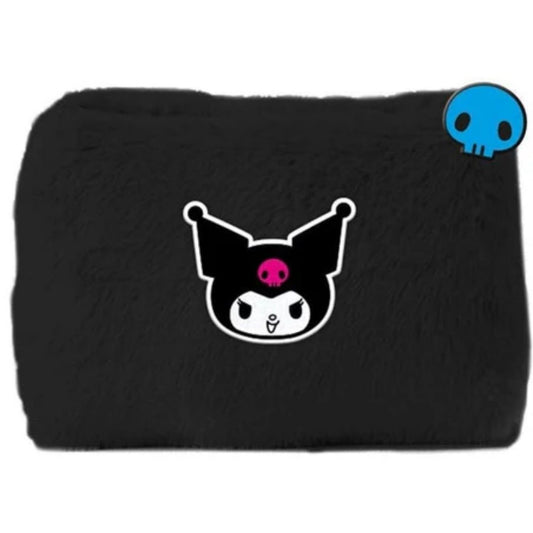 Kuromi Fuzzy Pencil Case
