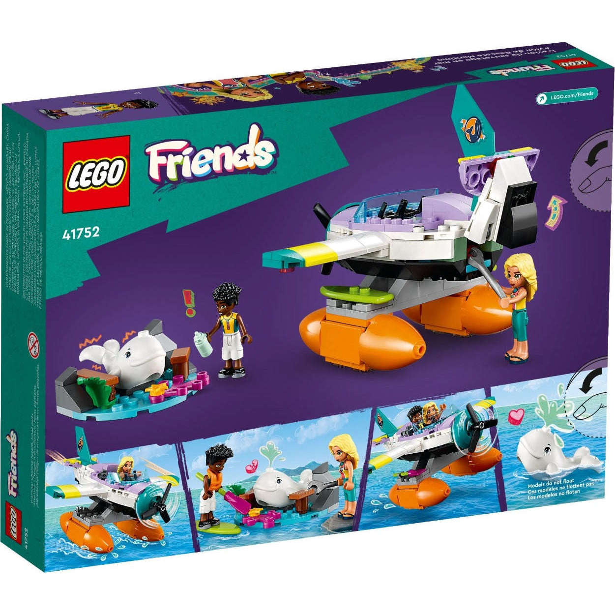 Toys N Tuck:Lego 41752 Friends Sea Rescue Plane,Lego Friends