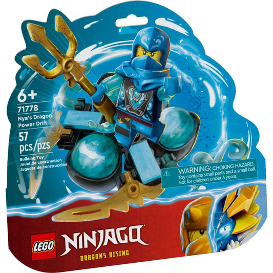 Toys N Tuck:Lego 71778 Ninjago Nya's Dragon Power Spinjitzu Drift,Lego Ninjago