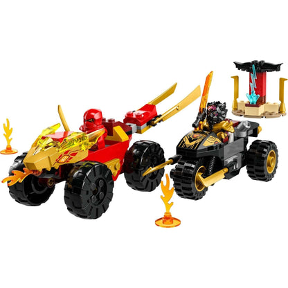 Toys N Tuck:Lego 71789 Ninjago Kai and Ras's Car and Bike Battle,Lego Ninjago