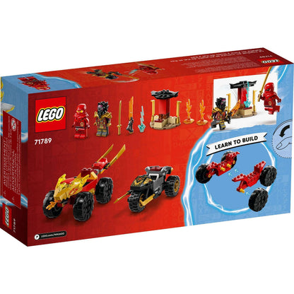 Toys N Tuck:Lego 71789 Ninjago Kai and Ras's Car and Bike Battle,Lego Ninjago