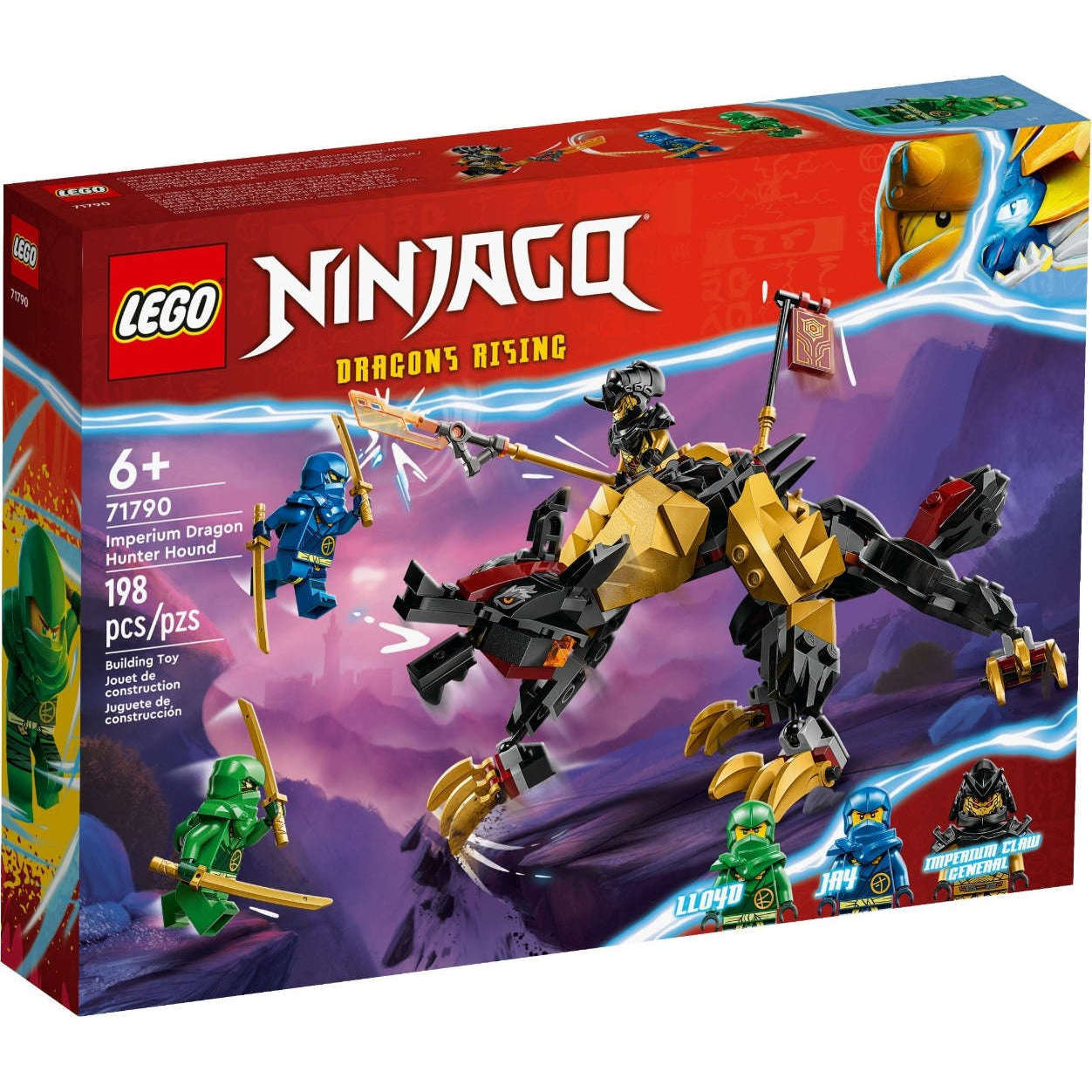 Toys N Tuck:Lego 71790 Ninjago Imperium Dragon Hunter Hound,Lego Ninjago