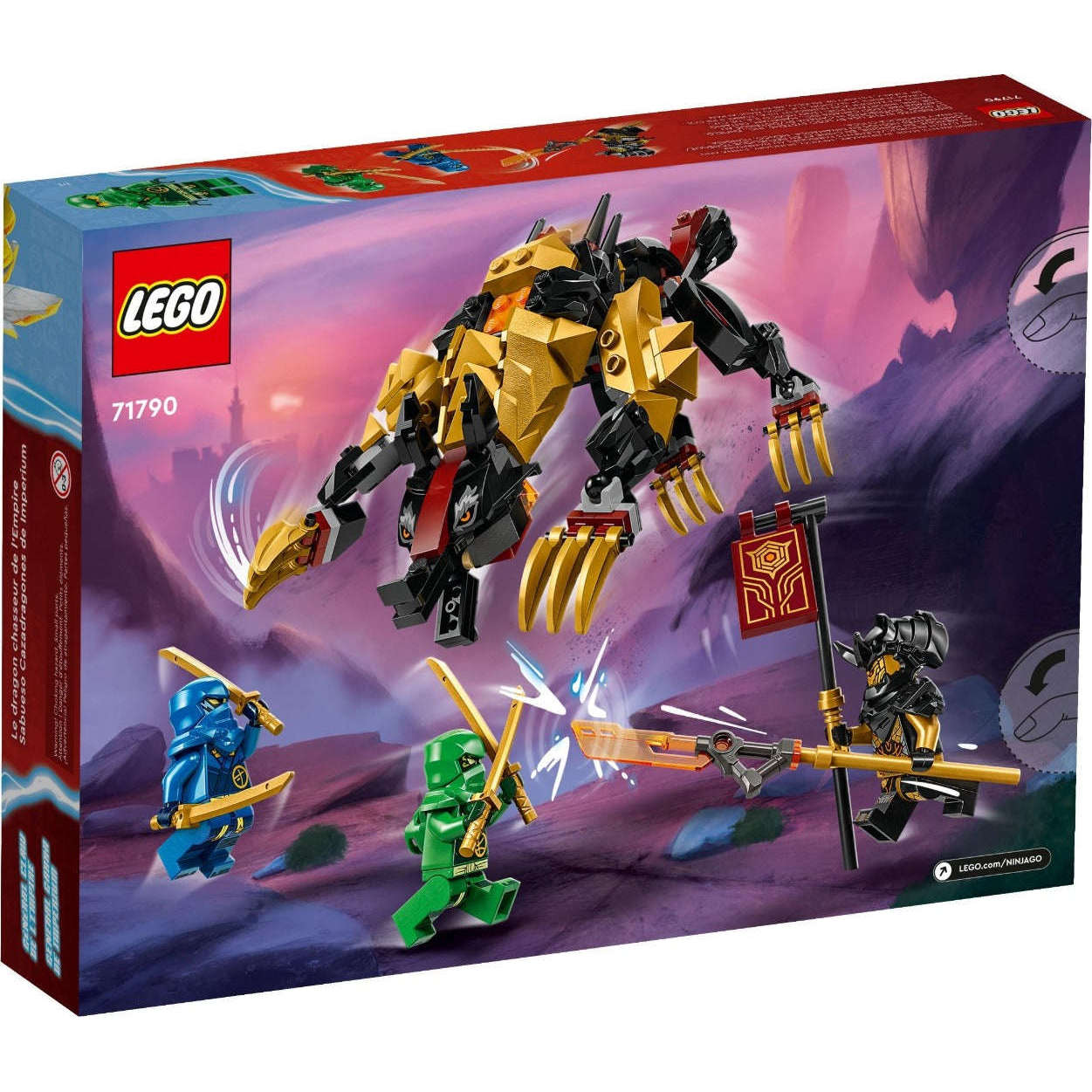 Lego 71790 Ninjago Imperium Dragon Hunter Hound – Toys N Tuck