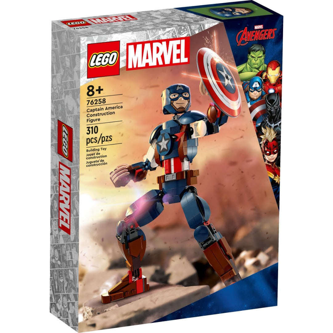Toys N Tuck:Lego 76258 Marvel Captain America Construction Figure,Lego Marvel
