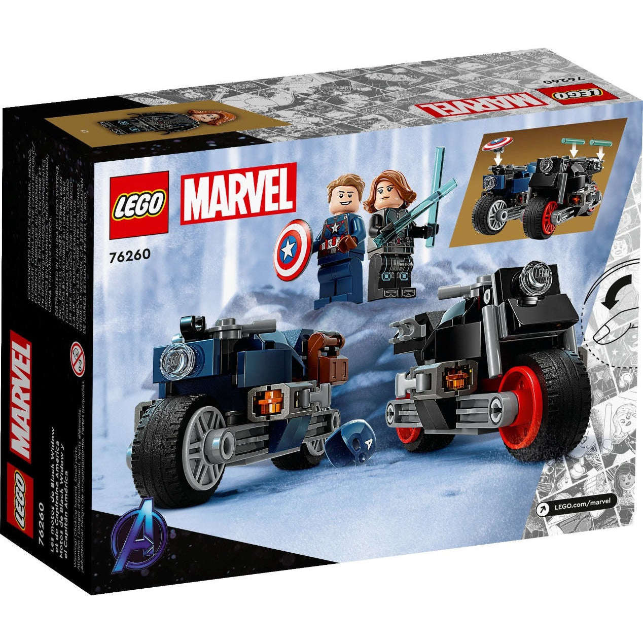 Black widow lego deals set