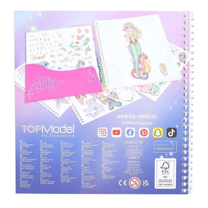 Toys N Tuck:Depesche Top Model Dress Me Up - Mermaid,Top Model