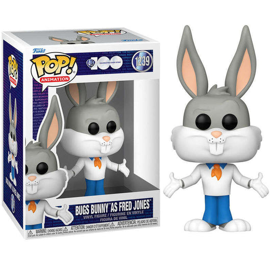 Toys N Tuck:Pop! Vinyl - WB 100 - Bugs Bunny As Fred Jones 1239,Looney Tunes