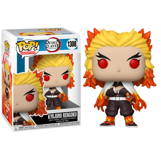 Toys N Tuck:Pop Vinyl - Demon Slayer - Kyojuro Rengoku 1308,Demon Slayer