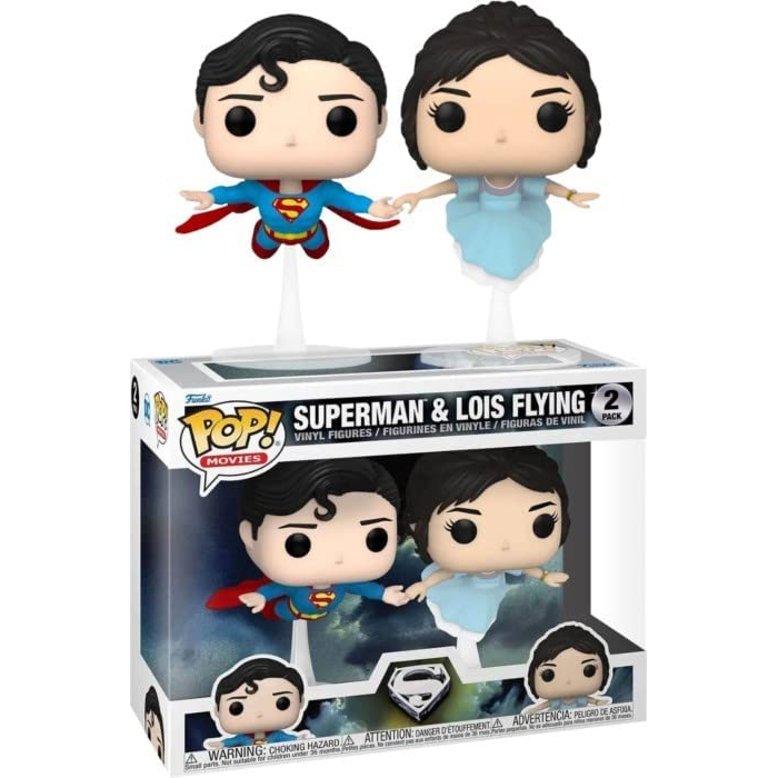 Toys N Tuck:Pop! Vinyl -DC - Superman And Lois Flying 2 Pack,DC