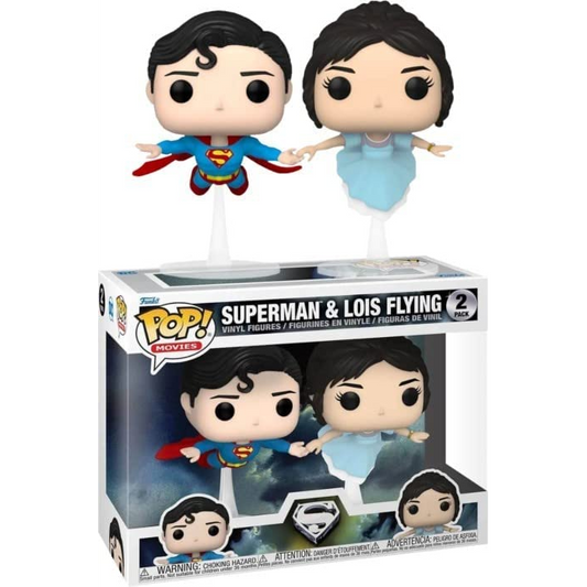 Toys N Tuck:Pop! Vinyl -DC - Superman And Lois Flying 2 Pack,DC