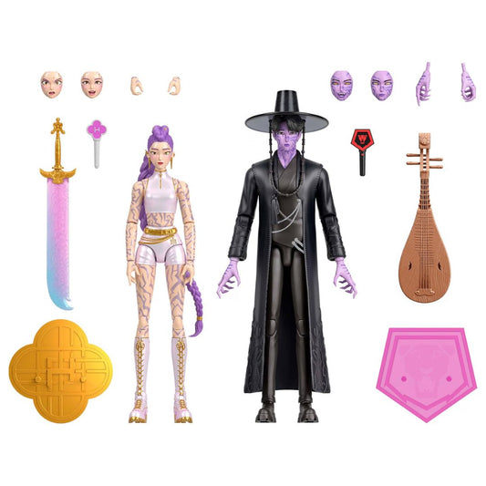 KPop Demon Hunters Rumi & Jinu 6 Inch Action Figures