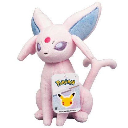 Pokemon 8 Inch Plush - Espeon Pastel (30th Anniversary)