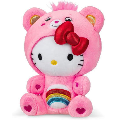 Care Bears Hello Kitty and Friends 22cm Hello Kitty as Cheer Bear