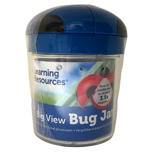 Toys N Tuck:Big View Bug Jar - Blue,Learning Resources