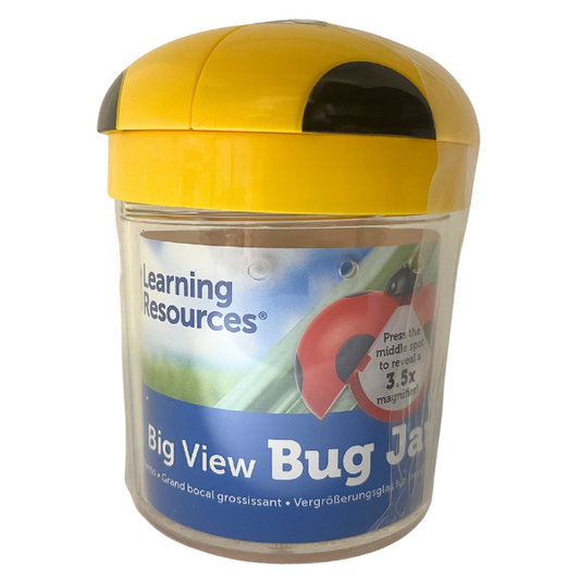 Toys N Tuck:Big View Bug Jar - Yellow,Learning Resources