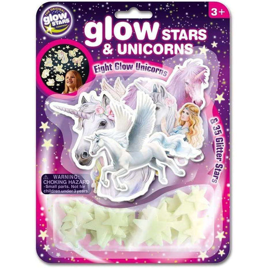 Toys N Tuck:Glow Stars And Unicorns,Brainstorm