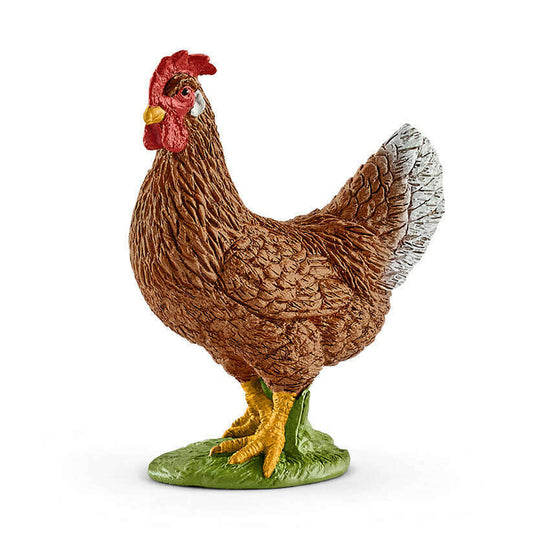 Toys N Tuck:Schleich 13826 Farm World Hen,Schleich